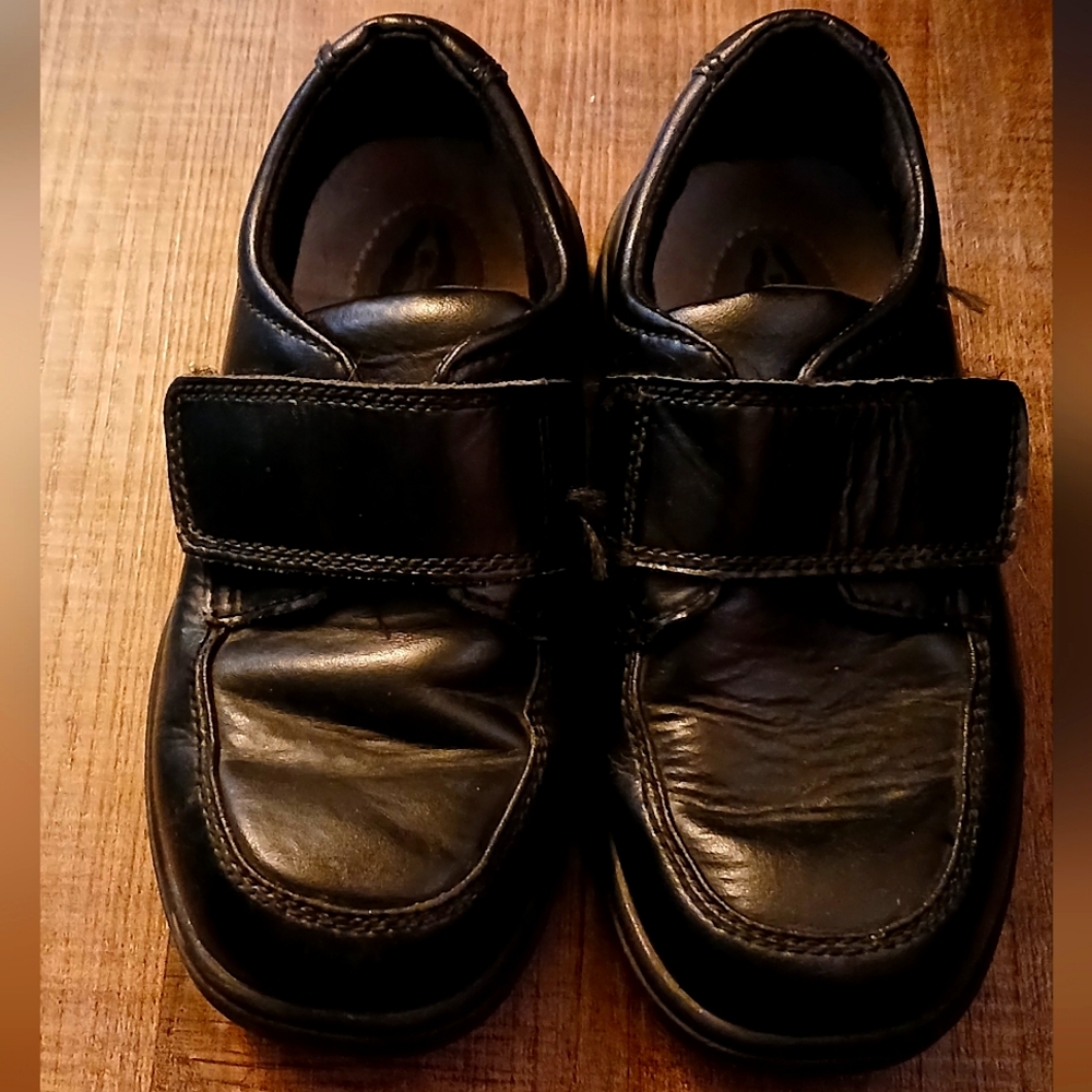 Gavin Hush Puppies Little Kid Leather Shoes Size 10M